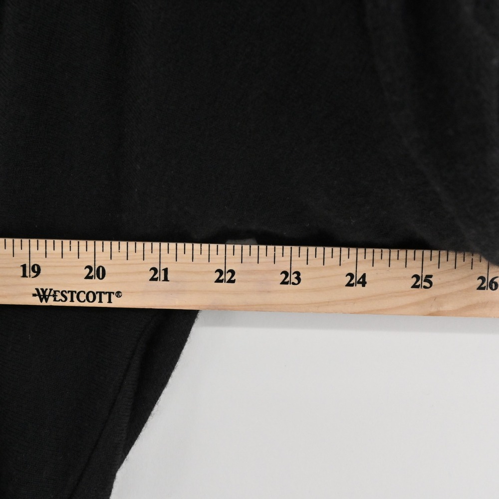 Missoni Womens Cashmere Silk Sweater Size 6 Black Ruched Sleeve Quiet Luxury - Picture 3 of 14